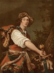 David avec la tête de Goliath